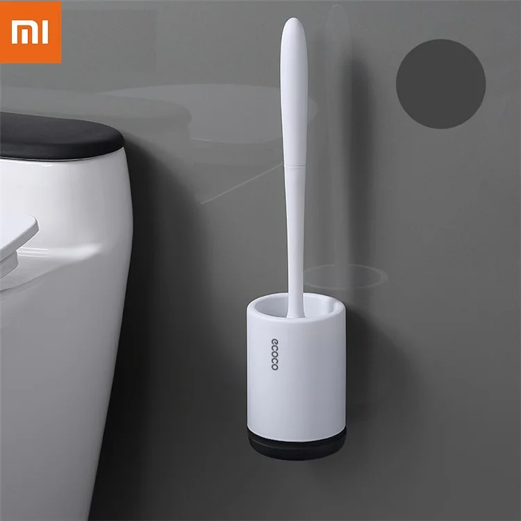 

Xiaomi EcocoToilet Brush Rubber Head Holder Cleaning Brush for Toilet Wall Hanging Household Floor Cleaning Bathroom Accessories