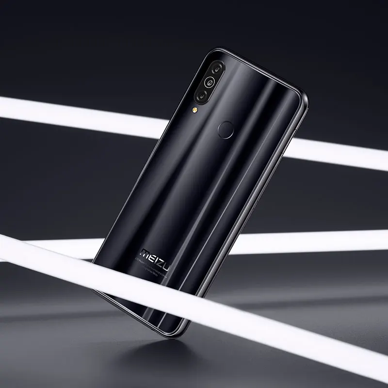 Black Новое поступление Meizu M10, глобальная версия, 3 ГБ, 32 ГБ, MTK P25, четыре ядра, тройная камера, Android телефон, 4000 мАч, большая батарея - Цвет: Black