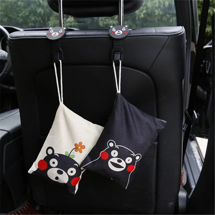 

2PCS Universal Car Seat Back Hook Car Accessories Interior Portable Hanger Holder Storage for Car Bag Purse Cloth Decoration