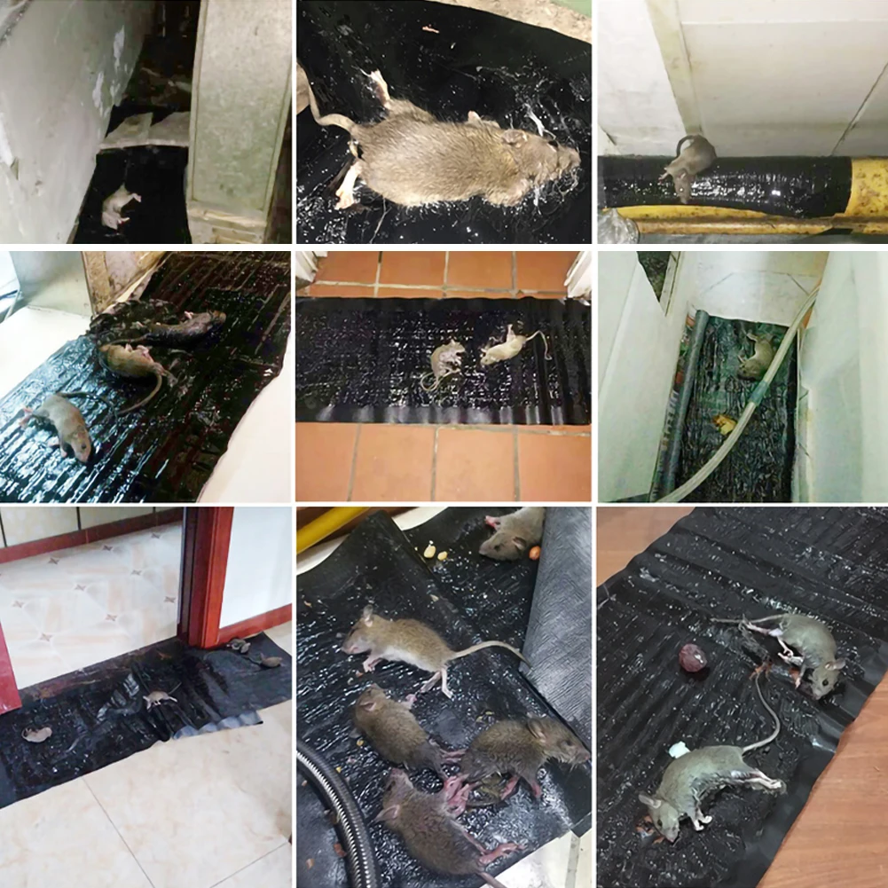 

120x28cm Mice Mouse Rodent Glue Traps Board Super Sticky Rat Snake Bugs Catcher