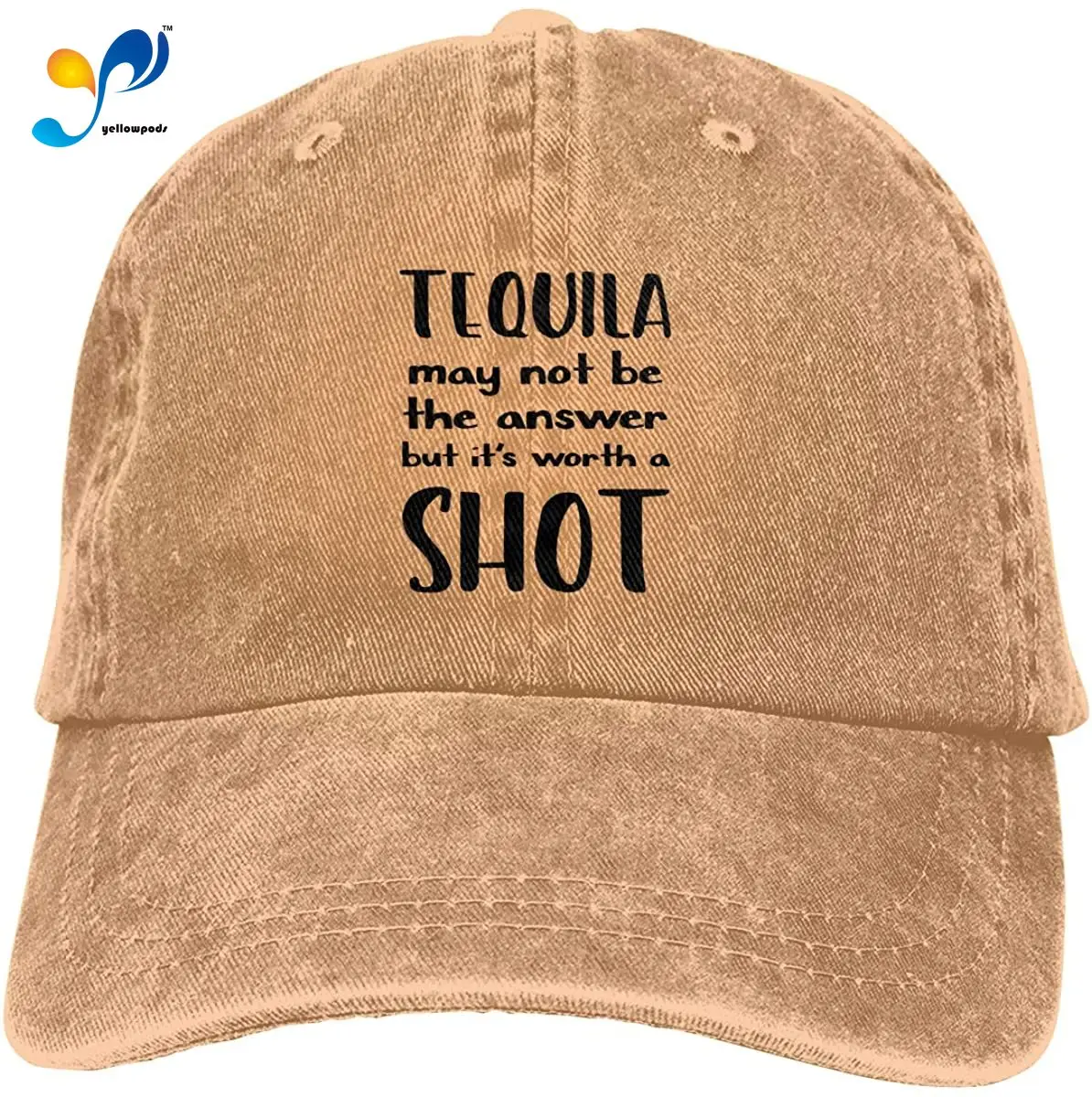 

But It's Worth A Shot Unisex Soft Casquette Cap Fashion Hat Vintage Adjustable Baseball Caps