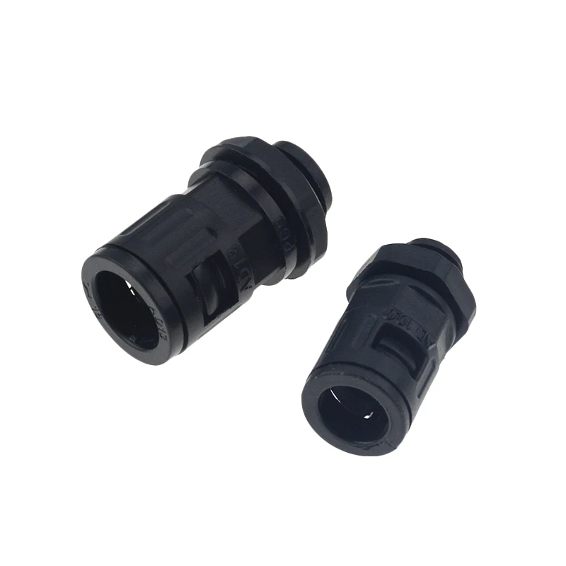 1 шт. PA66 гофрированный трубчатый соединитель трубы Ftting Plug Auto Car Tube edd на проводном