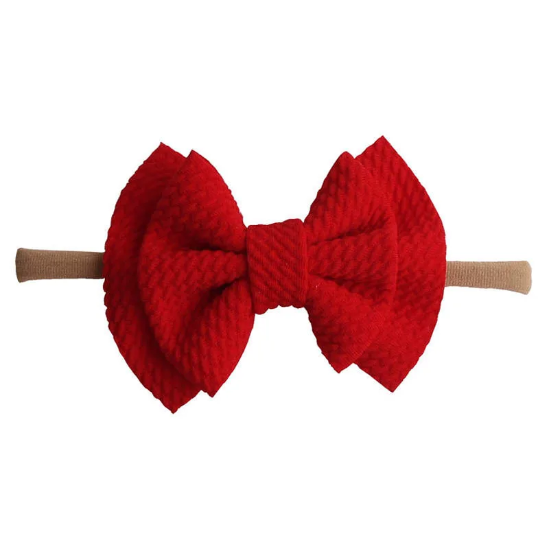 

20 Colors Unisex Children Cute Colors Bowtie Cartoon Hair Hoop Hairbands Girls Lovely Bow Safely Headbands Kids Hair Accessories