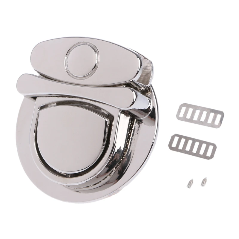 

THINKTHENDO Buckle Twist Lock Hardware For Bag Shoulder Handbag DIY Craft Turn Locks Clasp