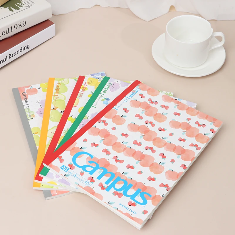 

1 Pcs kawaii Fruit Notebook Cute Flamingo Note Book Diary Planner Journal
