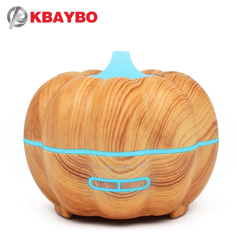 

KBAYBO 350ml Electric air purifier humidifier ultrasonic aromatherapy essential oil diffuser with 7 colors LED lights