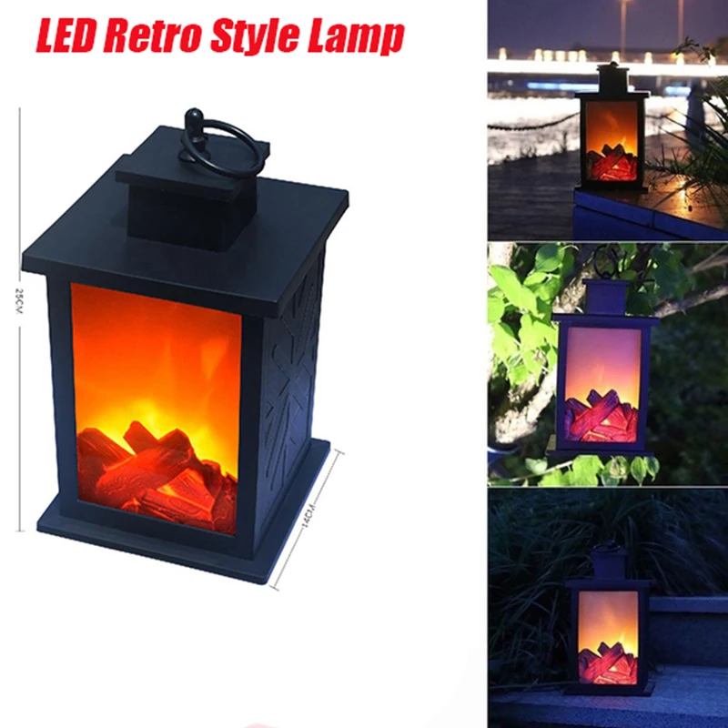 IP65 садовый светильник светодиодный 4 5 Ретро стиль имитирующий Светодиодный