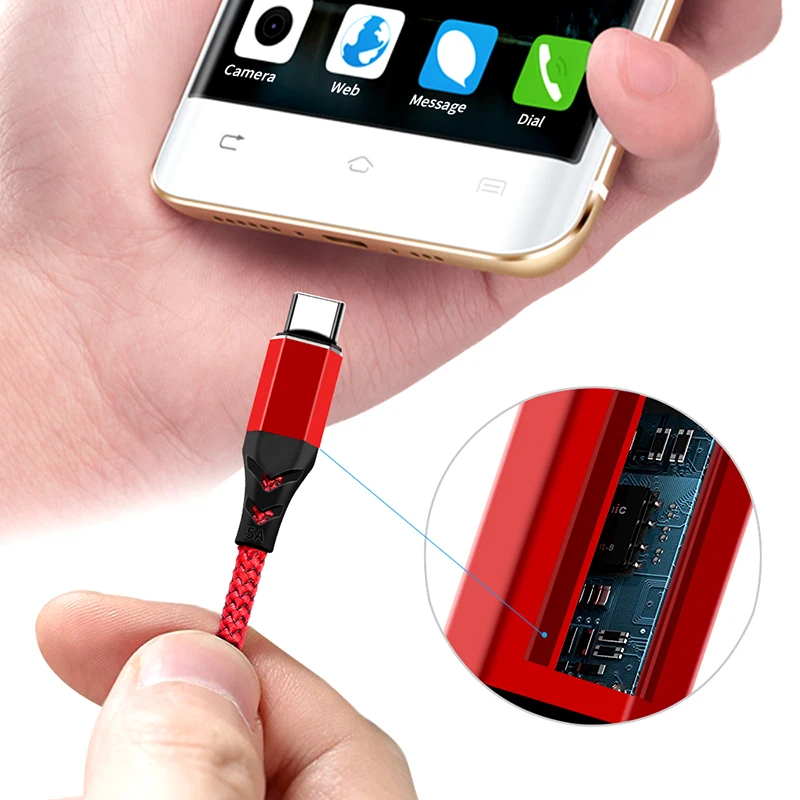 Кабель для быстрой зарядки 5А type C для huawei P30 P20 mate 20 Pro OnePlus 7 Pro 7 1+ 6T 1+ 5T USB-C шнур для быстрой зарядки