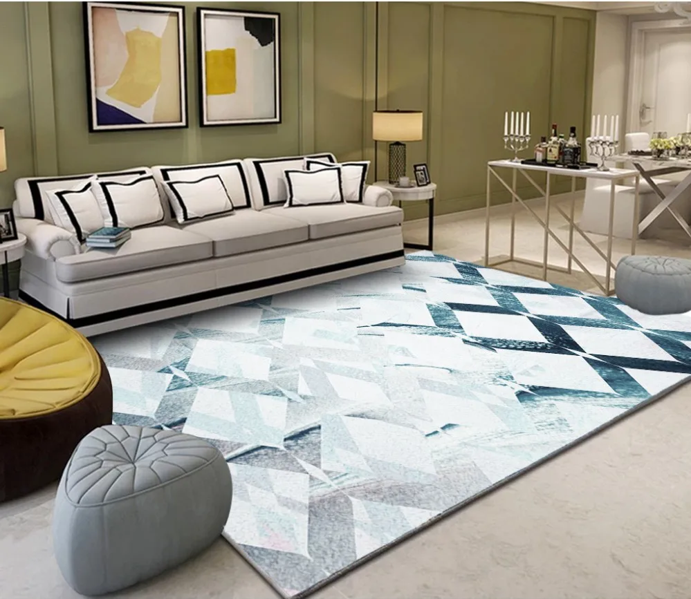 Минималистичные обои с геометрическим рисунком абстрактные чернила ковер для