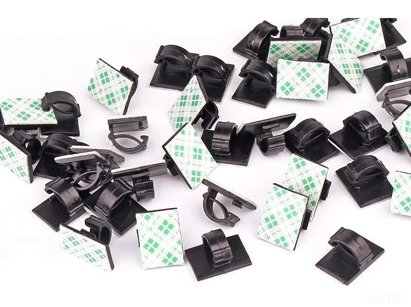 

Клейкая намотка для кабеля, 30 шт., держатель для кабеля, управление шнуром, Автомобильный Кабель, аксессуары для интерьера автомобиля, автоз...