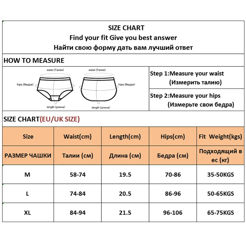 

Poblador 100% Cotton Printed Cartoon Women's Sport Panties Underwear Seamless Briefs Mid Waist Solid Color Comfort Lady Lingerie