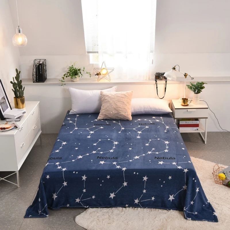 Флисовое одеяло для офиса путешествий весна-зима ультрамягкое используется в