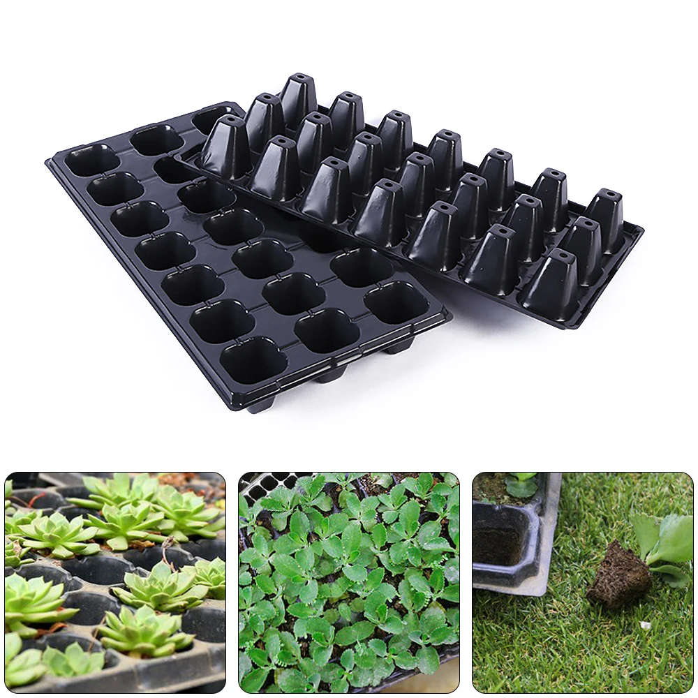 Новый креативный утолщенный плотный поднос для рассады с 21 отверстием