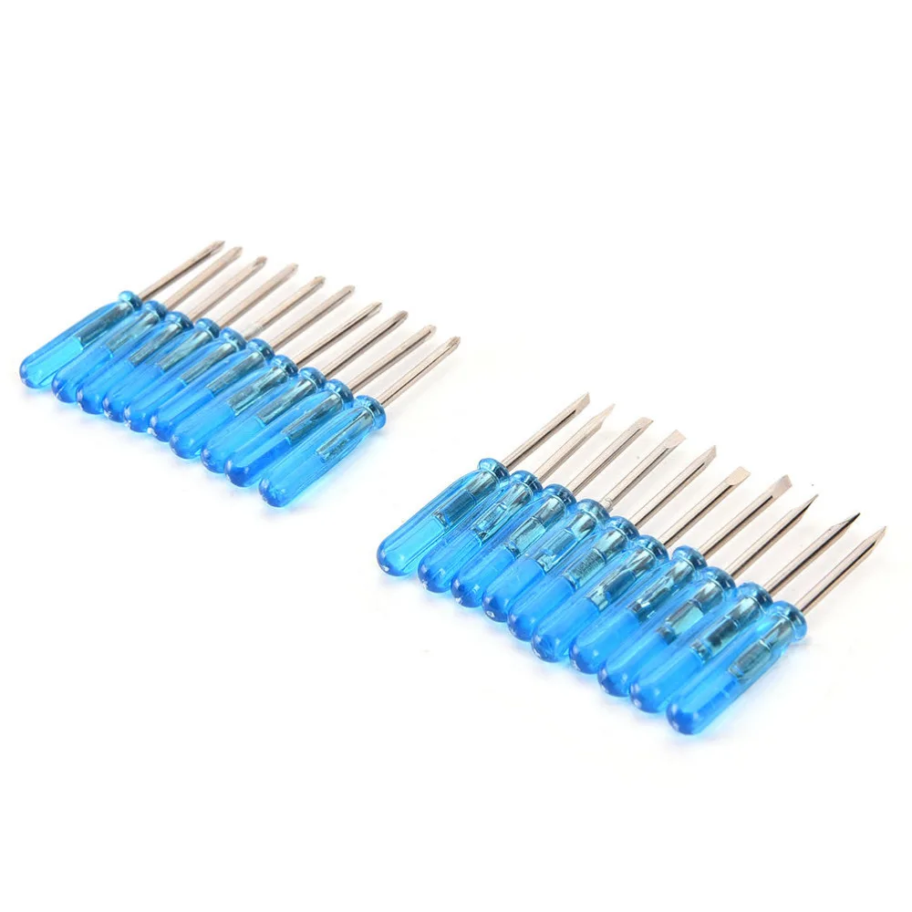 

7/10Pcs/Set 2mm Phillips Slotted Screwdrivers Portable Screw Driver Repair Tools Hand Tool Sets Top Quality Dropshipping