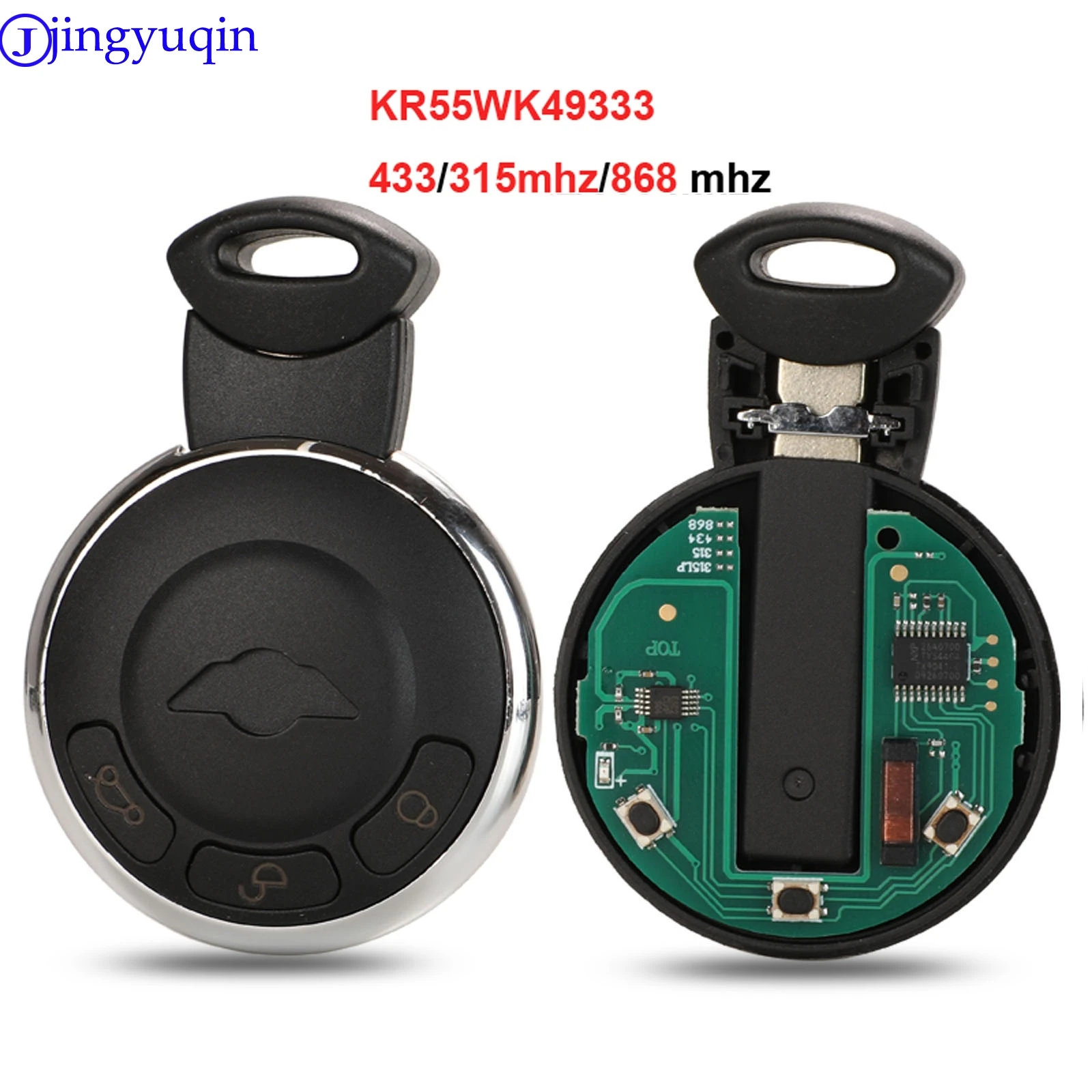 Чехол для пульта дистанционного управления jingyuqin KR55WK49333 умный пульт BMW Mini Cooper 868