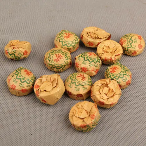 2010 Оригинал Pu erh Tuocha приготовленный спелый Yunnan Mini Tuo китайский чай для потери