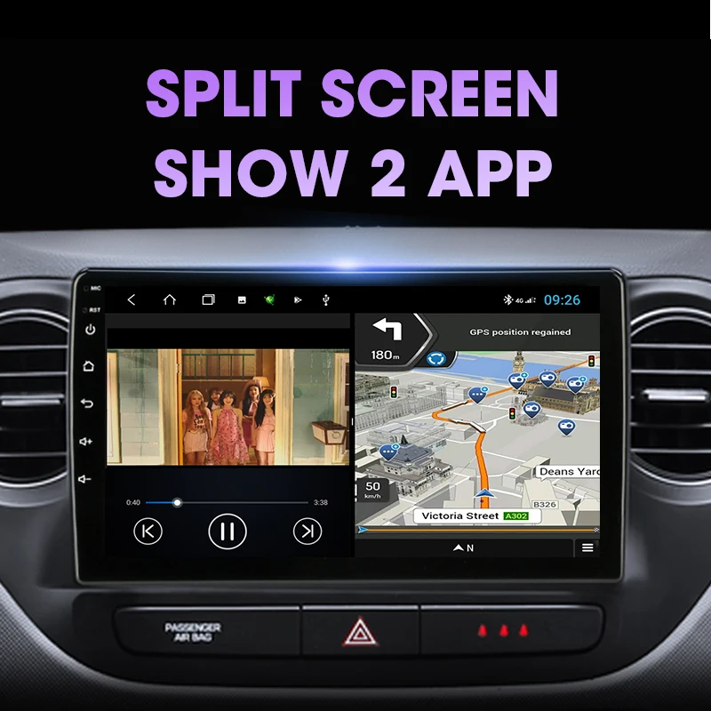Автомобильная Мультимедийная система JMCQ 2din Android 10 видеоплеер RDS DSP для Hyundai Grand I10