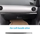 Полоски для отделки приборной панели углеродного волокна для салона Mazda MX-5 Miata 2009-2015 MX5 NC Roadster LHD и RHD