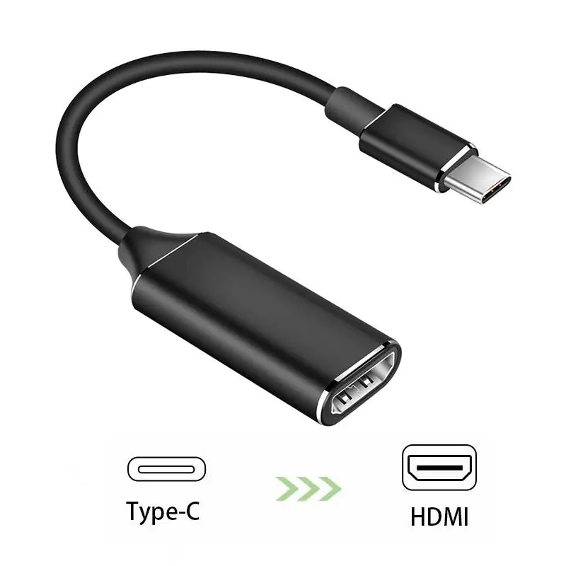 USB Type C к HDMI адаптер 3 1 папа женскому конвертер для MacBook2016 Huawei Matebook Smasung S9| |