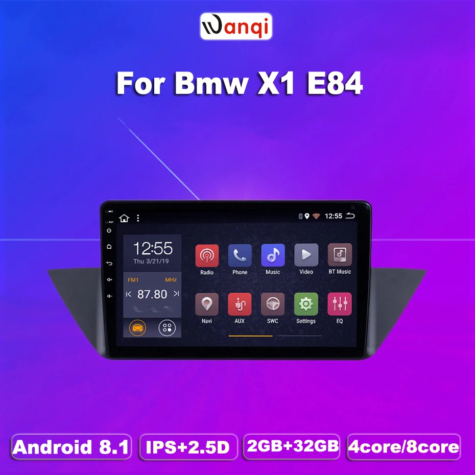 Мультимедийный проигрыватель для BMW X1 E84 2 Гб ОЗУ 32 ПЗУ Android 8 1 2009 2013 радио стерео DVD