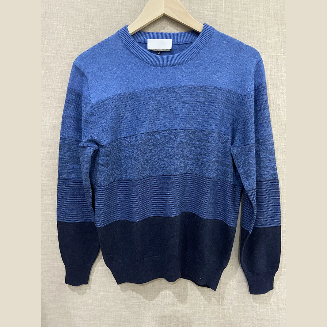 lambswool sweater Men's 2021 New Spring Sweater Knit Cotton Stripe Fashion Casual Best All-Go Sweater Series Size M,L,XL,XXL,XXXL tacky christmas sweater