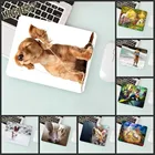 MRGBEST прочный Настольный игровой коврик для мыши с изображением милой музыкальной собаки, размер 18x22 см, резиновый Прямоугольный Коврик для мыши, Большая распродажа