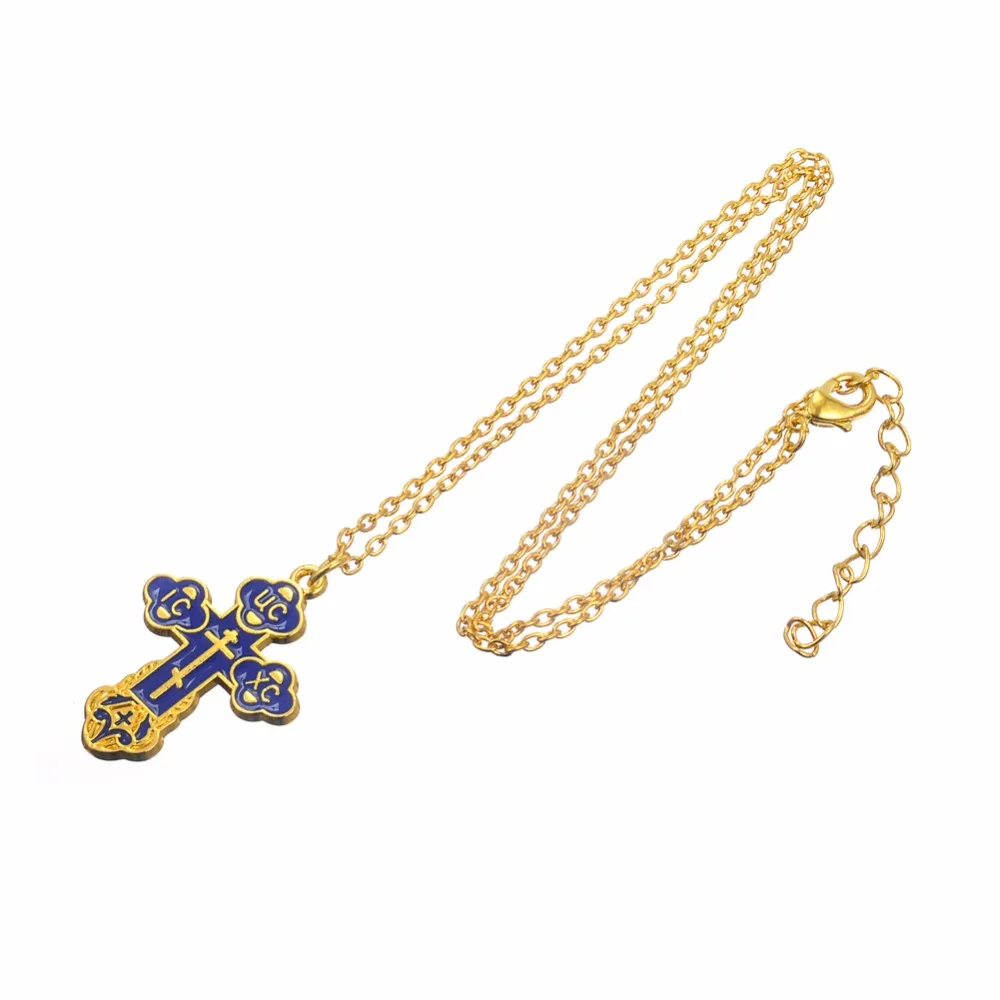 Эмалированные подвески для мужчин и женщин российский славянский крест