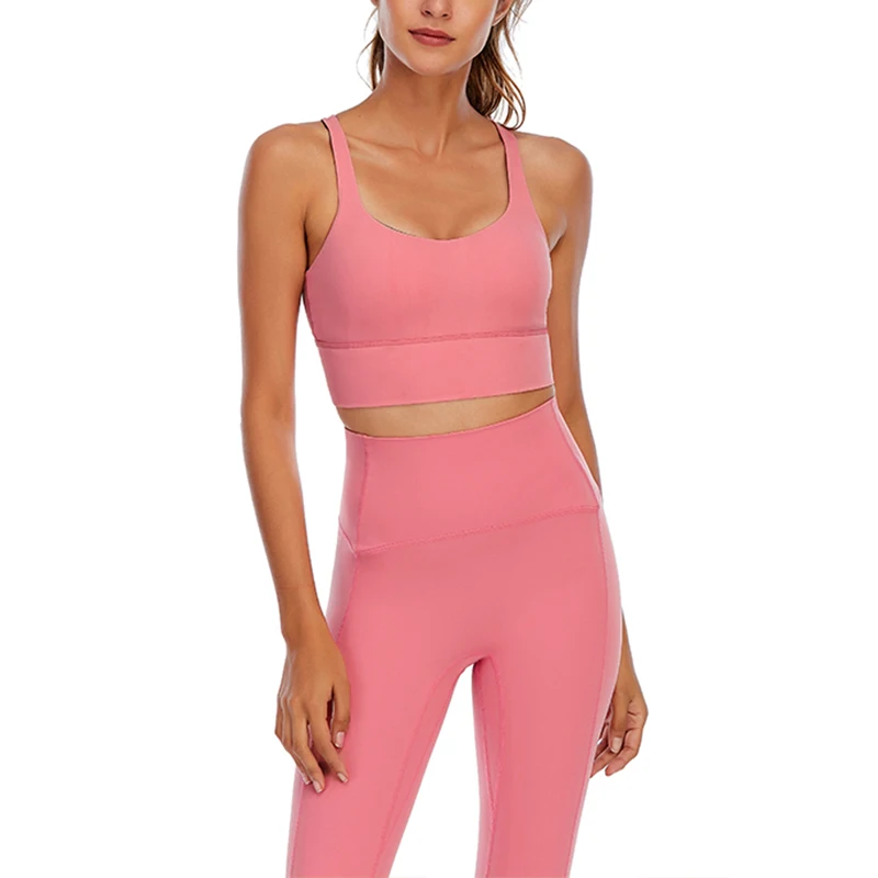 

Naked-Feel Yoga Set Yoga Leggings Set Women Fitness Suit For Yoga Clothes High Waist Gym Workout Legging Set Gym Sports Clothing