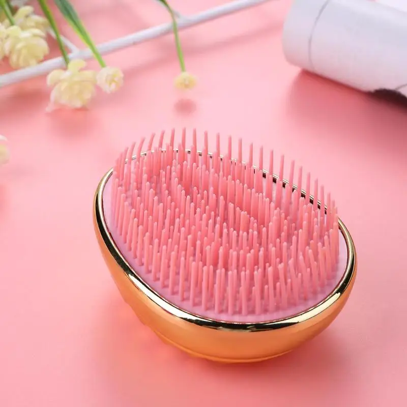 Мягкая ABS пластиковая расческа для волос превосходное качество яйцо Круглая