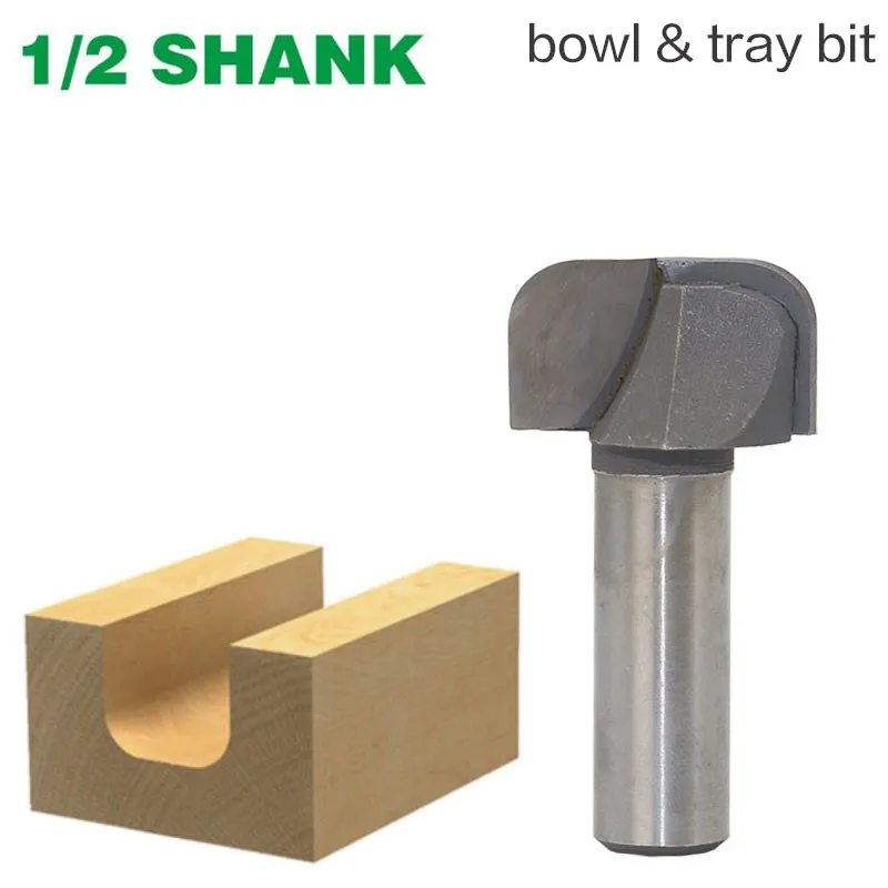 1 шт. 1/2 &quotхвостовик деревообрабатывающий режущий инструмент чаша и лоток шаблон