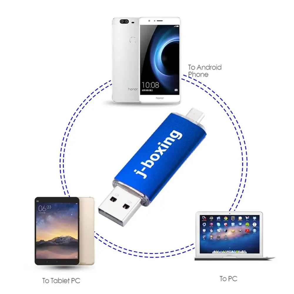 Флеш накопитель J boxing OTG Micro USB 16 ГБ 2 0|USB флэш-накопители| |