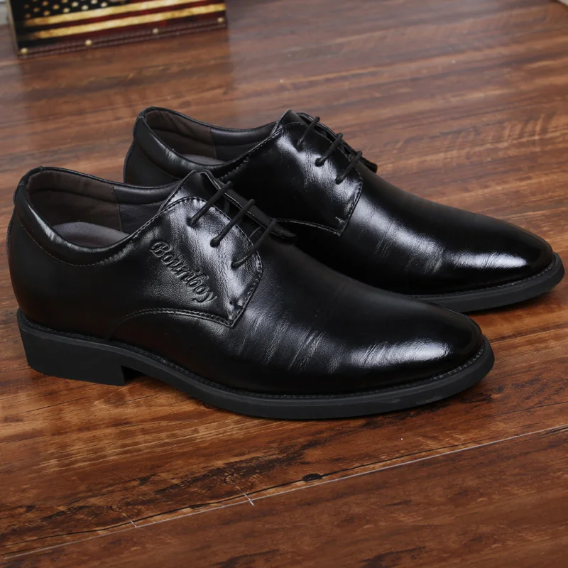 

Туфли-оксфорды мужские из кожи, модная Повседневная Деловая обувь, длинная плоская подошва, для делового образа, свадьбы
