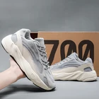 2021 ВеснаЛето Мужская модная спортивная обувь 700 для мужчин уличные Повседневные Дышащие сетчатые кроссовки обувь для бега