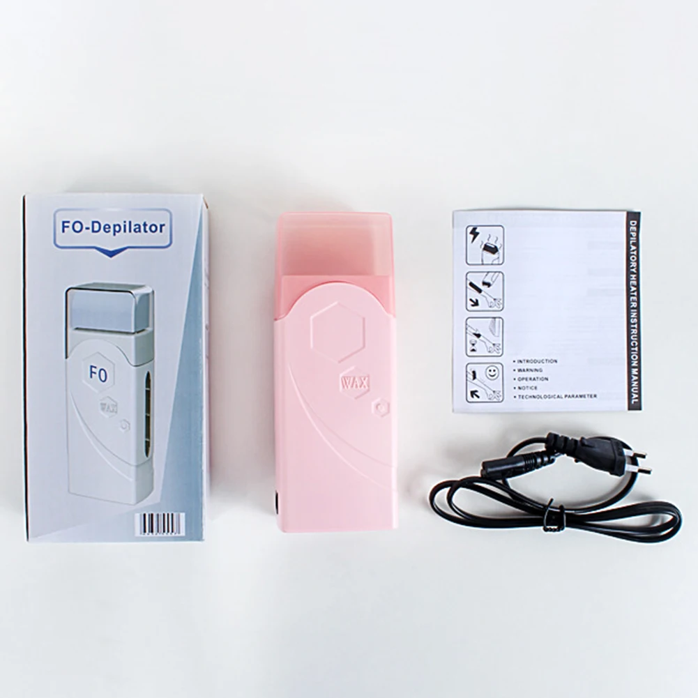 100 мл Мини Портативный электрический подогреватель воска ролик депиляция