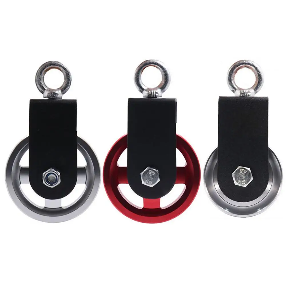 

Stainless Steel Mute Loading Lifting Pulley Strength Training Bearing Heavy Fitness Gym Workout Equipment Fitness Accessories