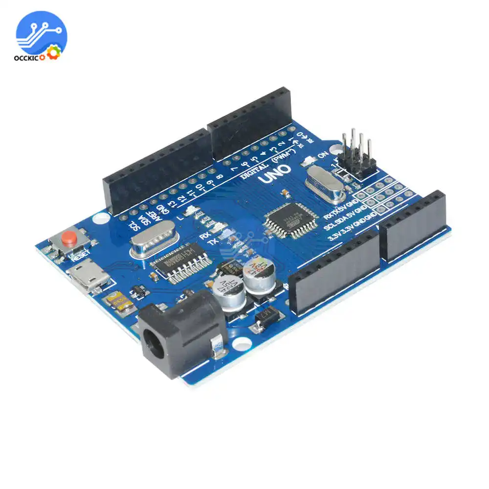 Микро usb UNO R3 модуль платы разработки CH340G MEGA328P для arduino uno|uno r3|uno r3 unousb micro |