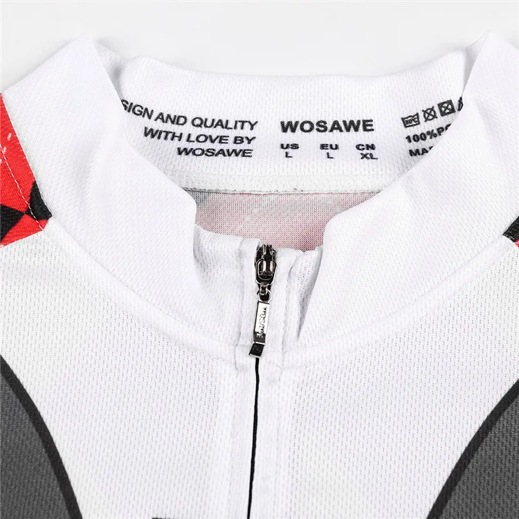 WOSAWE летняя мотоциклетная одежда велосипедная форма мужская с коротким рукавом