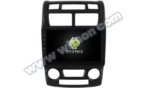 Автомобильная Мультимедийная система Pie OS 9 дюймов Android 0 GPS радио для Kia Sportage 2004 2005