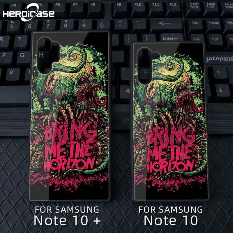 Чехол для телефона Samsung Galaxy Note20 S20 Ultra BMTH bring me the horizon закаленное стекло Жесткий