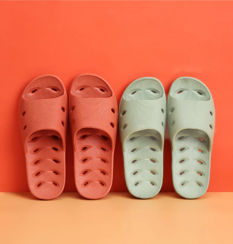 

Women Man Slippers Soft Slides Ladies PU Home Bathroom Non Slip Casual Beach Vocation Fashion Summer Shoes Female