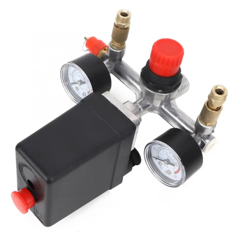 Автоматический клапан давления в сборе для воздушного компрессора с одним