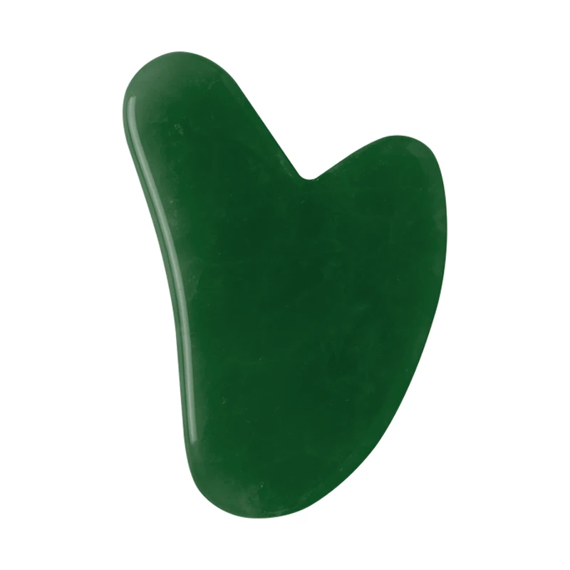 Натуральный нефрит для массажа ролика гуаша каменная доска из розового кварца