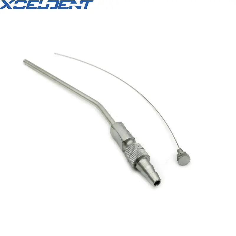 1pcs Dental Medical Surgery Aspirator Ferguson Frazier Suction Tube Laboratory Tube 3mm/4mm/5mm Dentistry Implant Surgical Tool