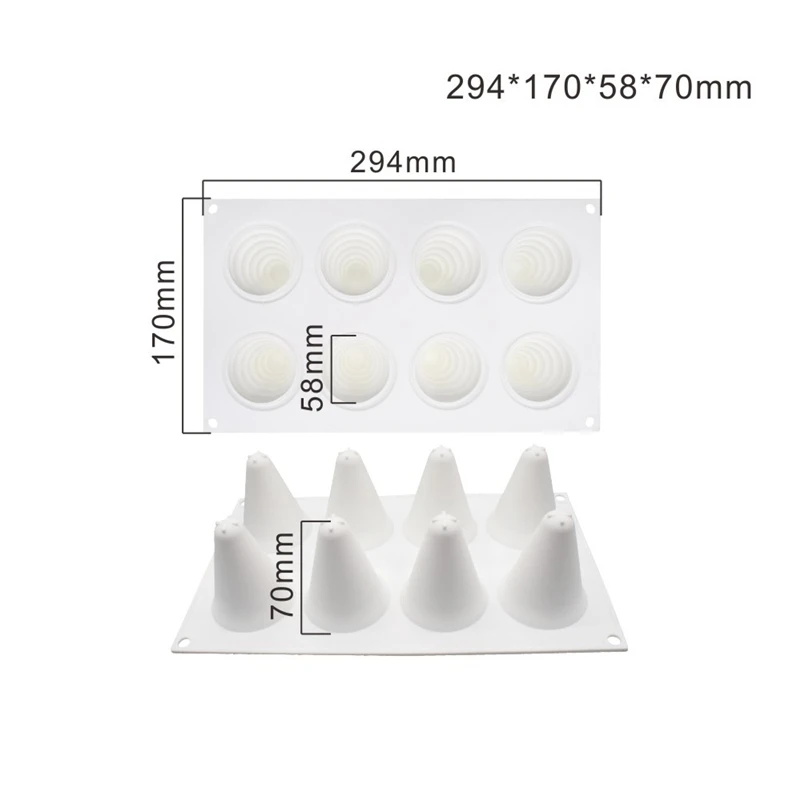 Силиконовые формы для торта шоколада 3D Рождественская елка вечерние выпечки