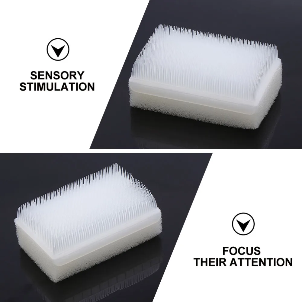 

2pcs Scrub Bristles Therapressure Brush Wilbarger Brush for Children