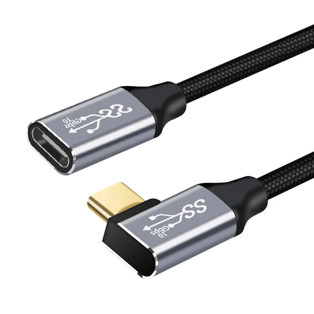 

100W PD Cable Cord Type-C 3.1 Gen2 4K HD Projection Screen Female to Male Transmission Adapter Converter Line for Notebook