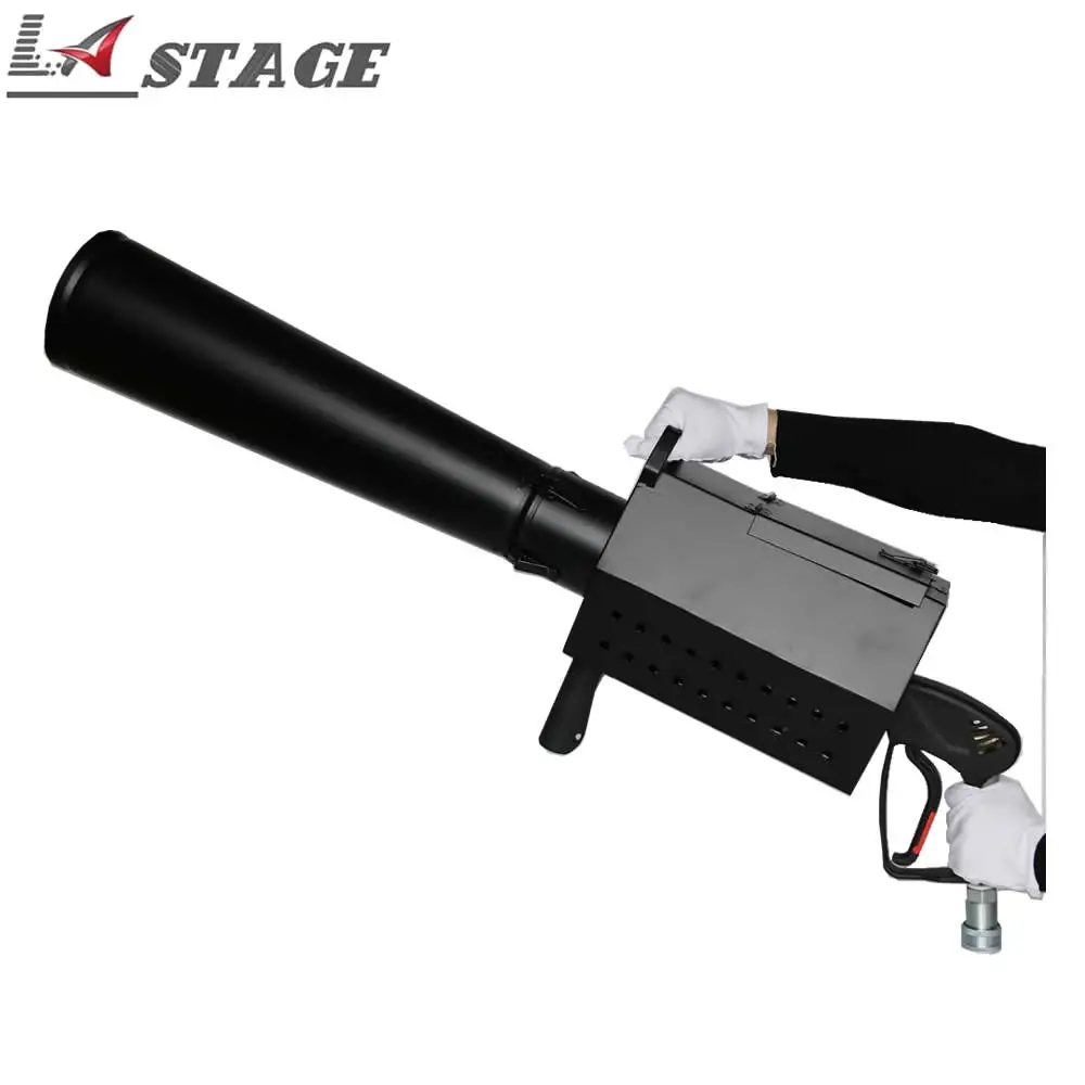 Бесплатная доставка конфетти для сцены пистолет Co2 бумага машина сценический