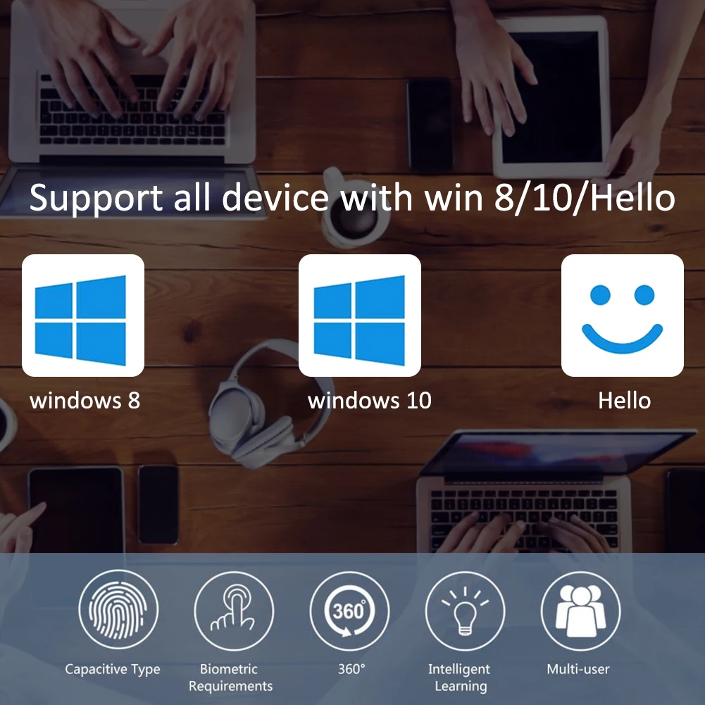 Мини-считыватель для ноутбука офиса USB интерфейс захват сканер отпечатков