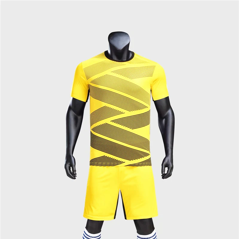 Футбольные комплекты без рисунка трикотажные футболки для взрослых и детей