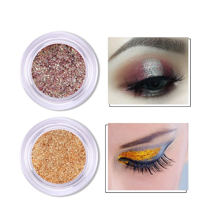 Матовые мерцающие тени для век водостойкие палитра пигментов натуральные макияж